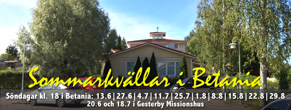 Sommarkvällar i Betania