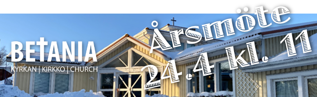 Årsmöten den 24 april kl 11