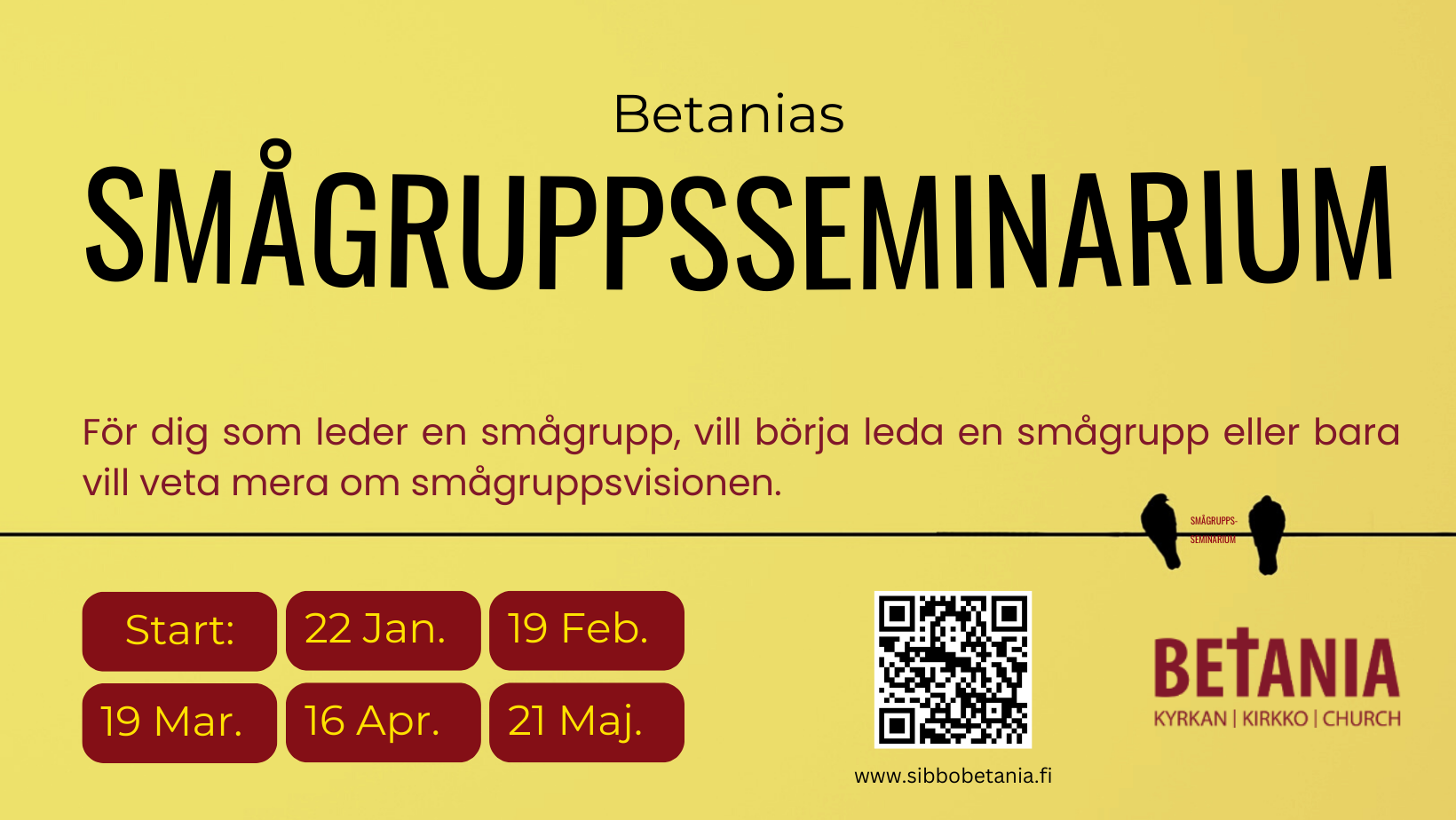 Smågruppsseminarium 2023