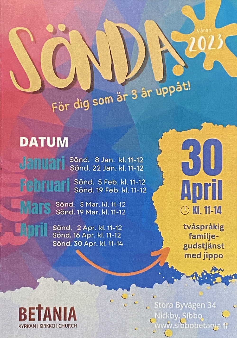 Söndax – våren 2023