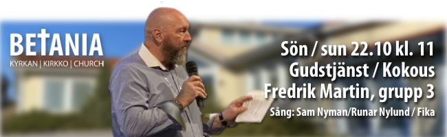 Café, Fredrik Martin, förebedjarkurs