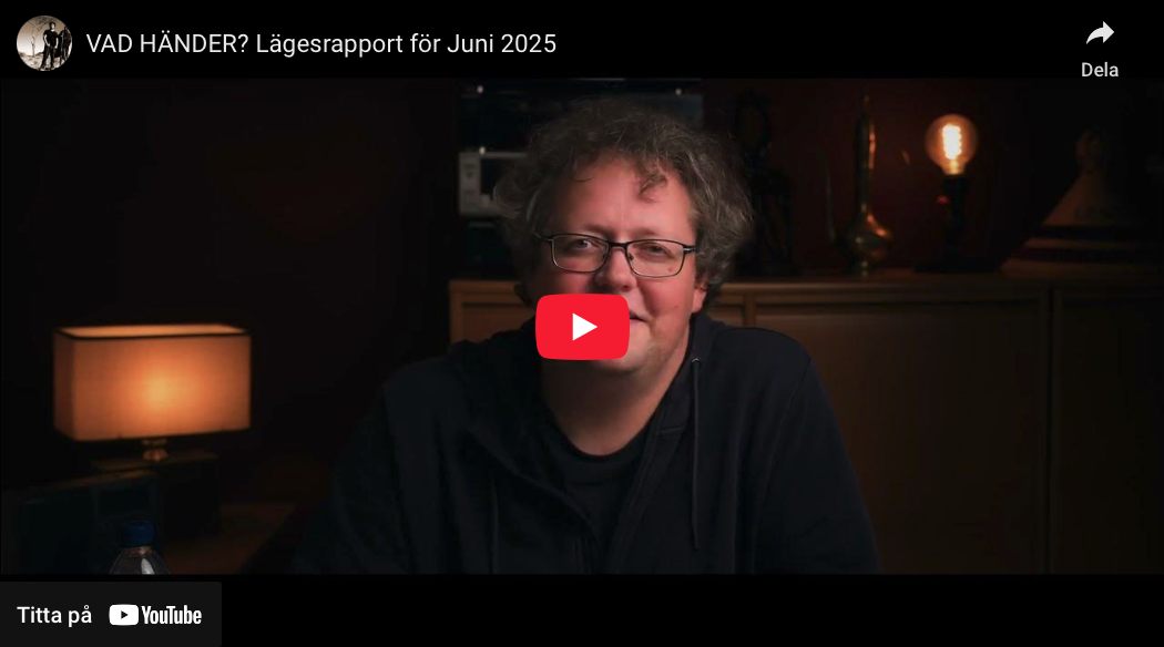 Videorapport från Benjamin